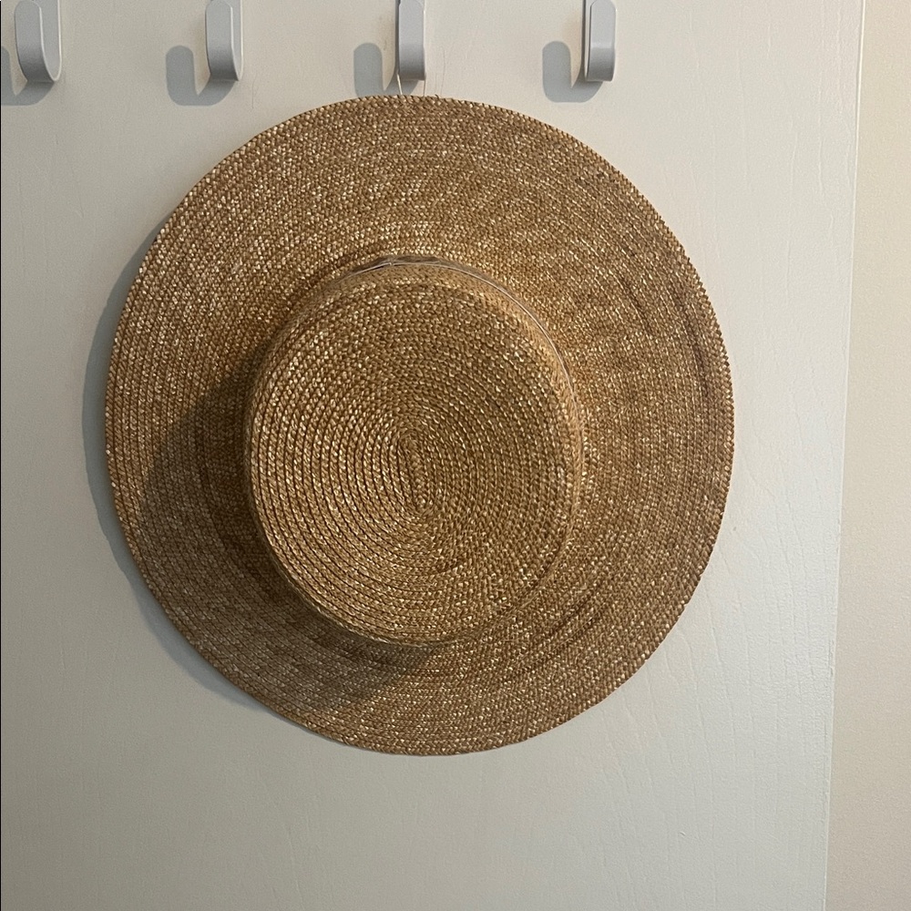 Lack Of Color Woven Tan Hat straw … never worn